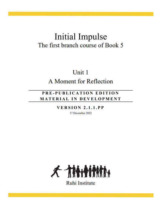 Impulsion initiale